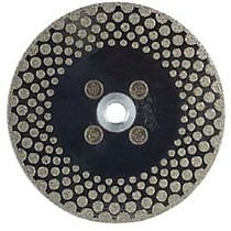 Круг алмазный EDLB40C125 для резки и шлифовки мрамора М14 диам. 125мм